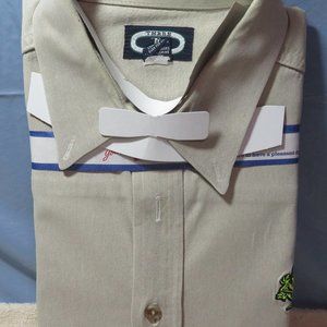 Men's  TREE RIVERS   button shirt long sleeves  shirt 1999 Wichita River Fest